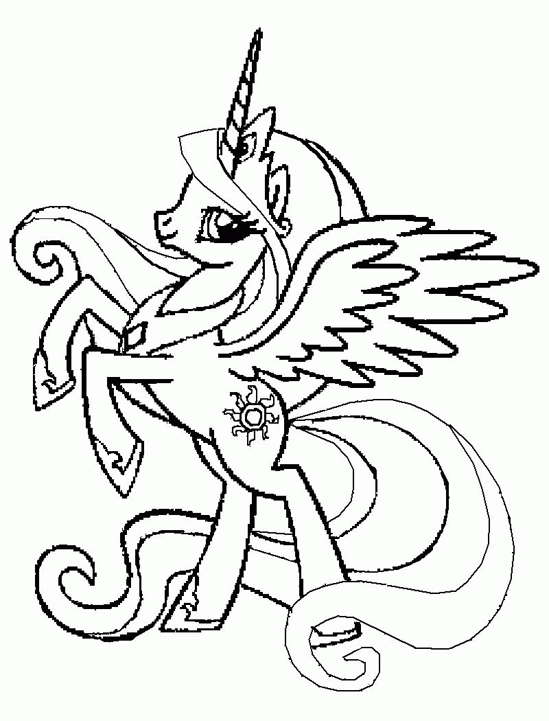 My Little Pony Printing Pages - Coloring Pages for Kids and for Adults