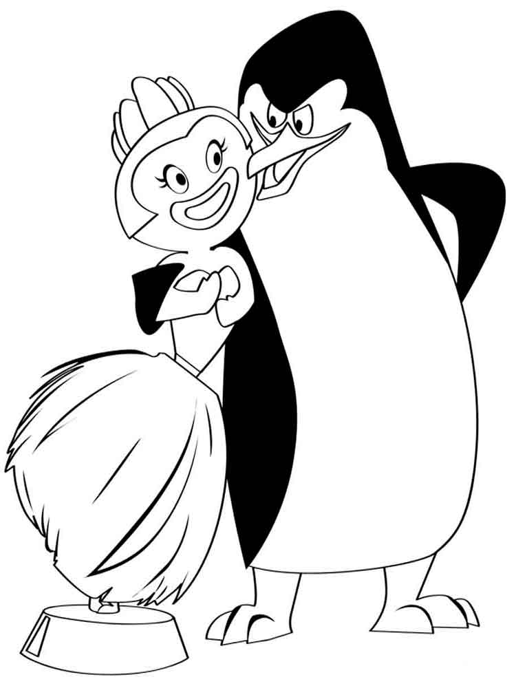 Madagascar coloring pages. Download and print Madagascar coloring ...