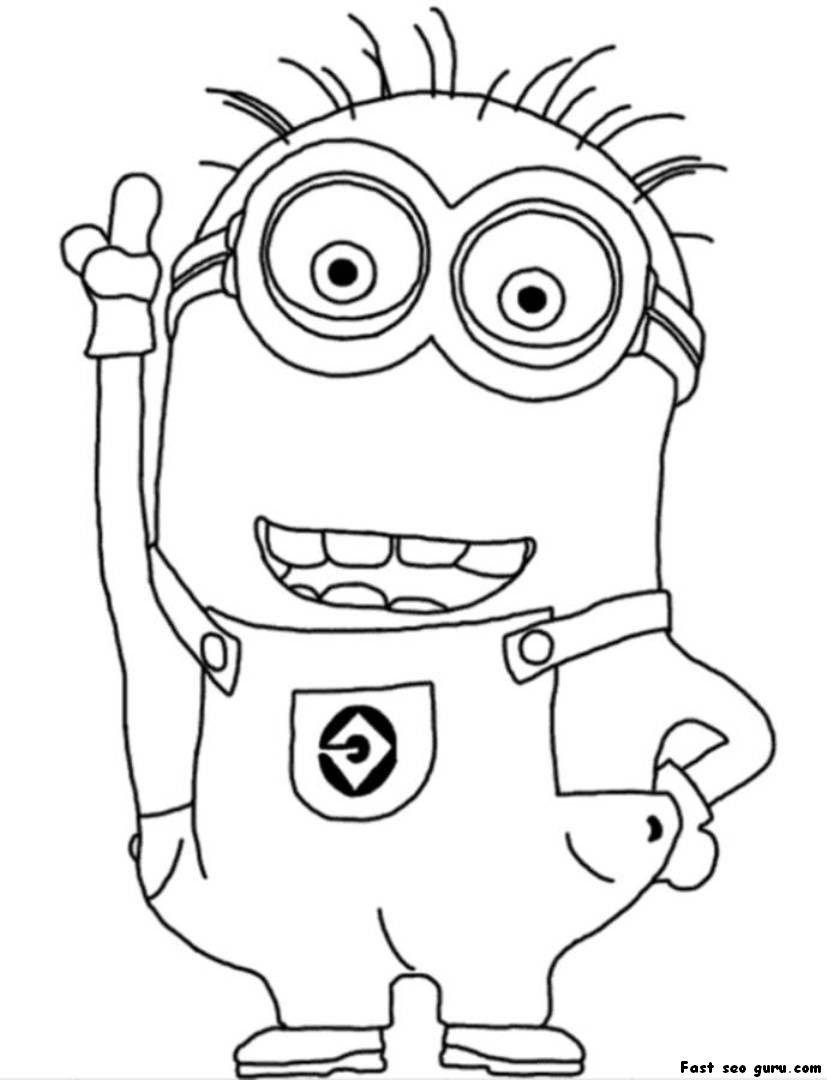 Despicable Me Coloring Pages | Free Coloring Pages