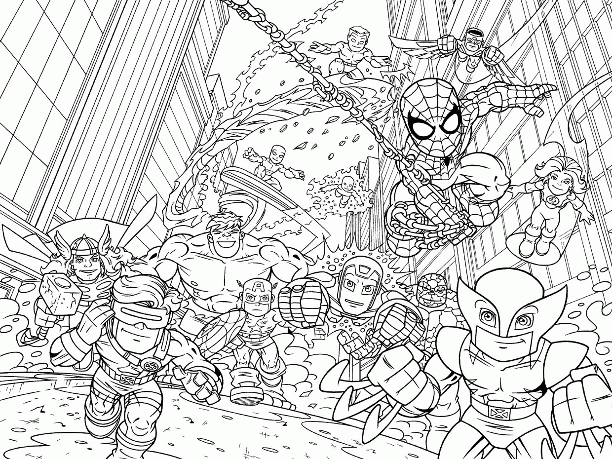 Lego Superheroes Coloring Pages - Coloring Home