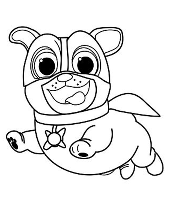 Free & Easy To Print Puppy Dog Pals Coloring Pages - Tulamama
