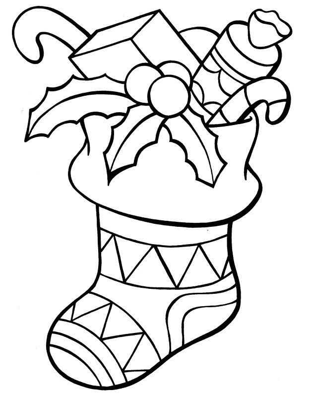 Christmas Stocking Coloring Pages - Best Coloring Pages For Kids | Christmas  coloring pages, Christmas coloring books, Printable christmas stocking