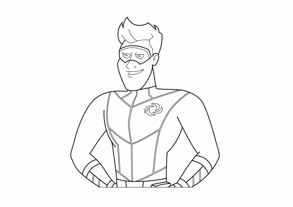 Kid Danger Coloring Pages - Coloring Home