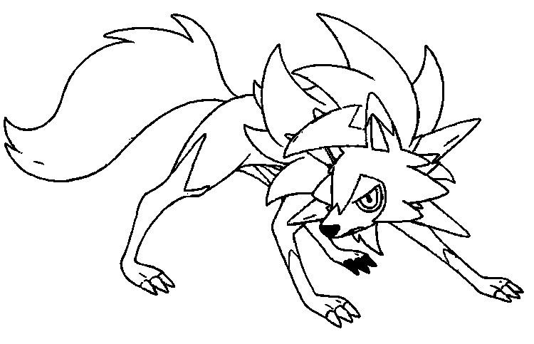 pokemon coloring pages sun and moon lycanroc dusck from - Yahoo Image  Search Results | Pokemon coloring pages, Pokemon coloring, Coloring pages