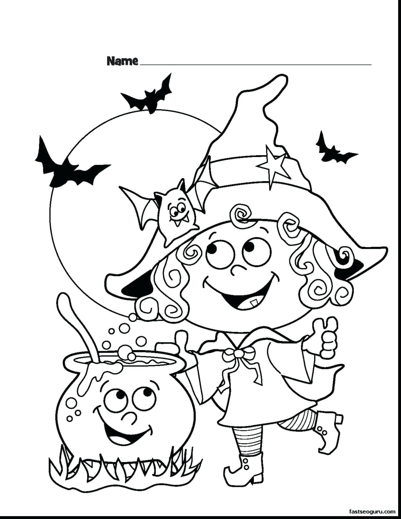 Printable Halloween Coloring Pages And Activities For Kids Free ...