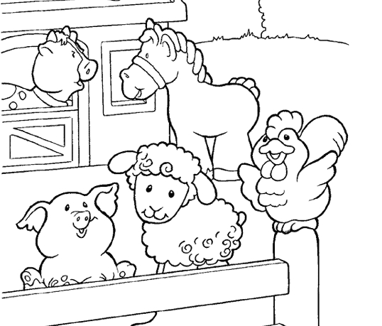 Top 10 Farm Printable Coloring Pages For Kids - Coloring pages for ...