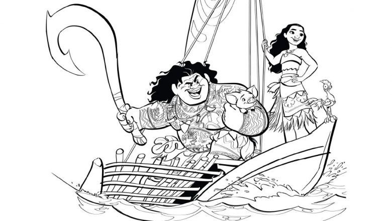 You'll Love These Printable Moana Coloring Pages - D23