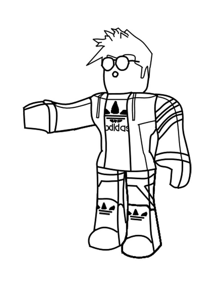 Coloring Pages Roblox Big Unique Collection Print For Free