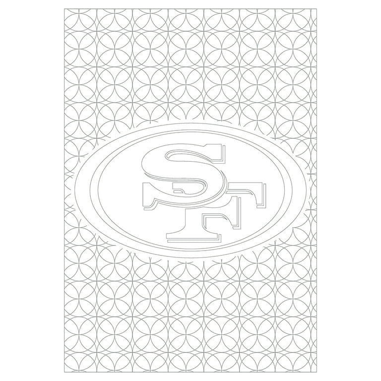 Sports Zone NFL Adult Coloring Book ...