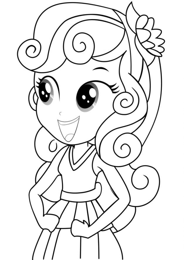 Coloring pages ideas : Tremendous My Little Pony Apple Bloom ...