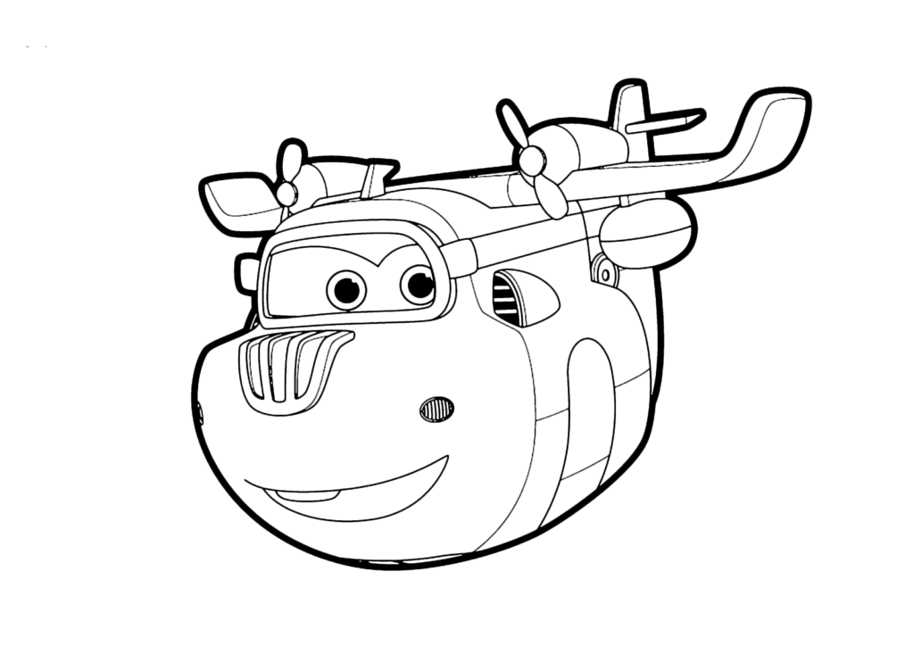 Free Super Wings Coloring Pages To Print - Super Wings Toys