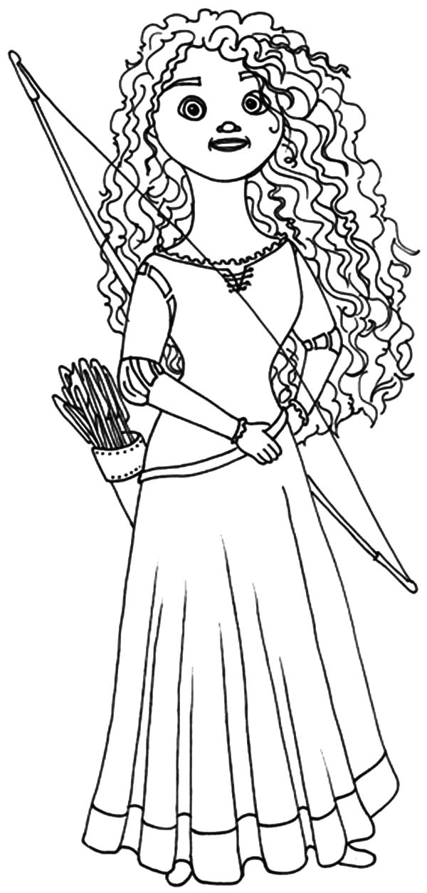 Coloring Pages Merida at GetDrawings.com | Free for personal ...