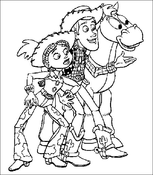 Coloring pages toy story - picture 4