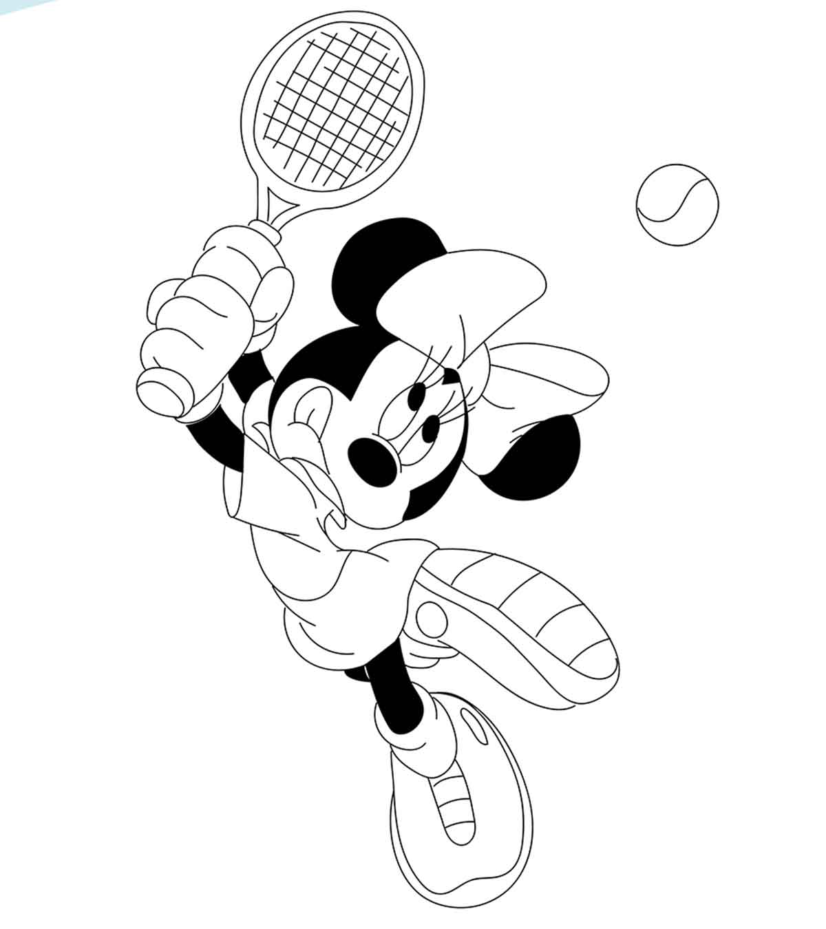 Download Tennis Ball Coloring Pages - Coloring Home