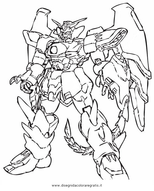 G gundam coloring pages
