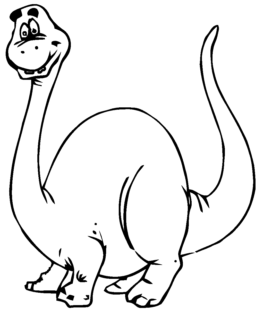 cartoon dinosaur coloring pages - High Quality Coloring Pages