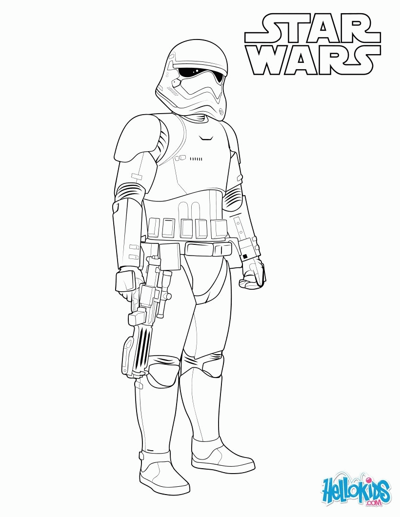 Star Wars Coloring Pages Stormtrooper Coloring Home