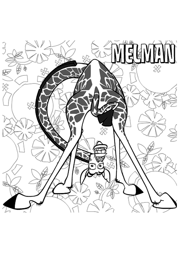 Madagascar 3 coloring pages | Minister Coloring