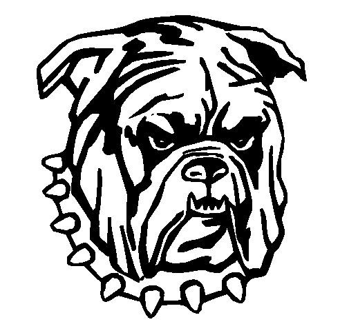 Bulldog coloring page - Coloringcrew.com