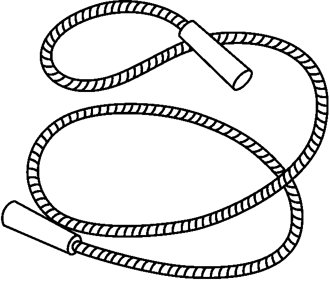 Jump Rope Coloring Pages - Coloring Home