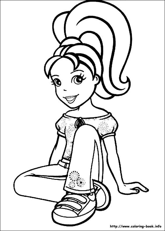 Download Polly Pocket Coloring Pages On Coloring Book Info Coloring Home