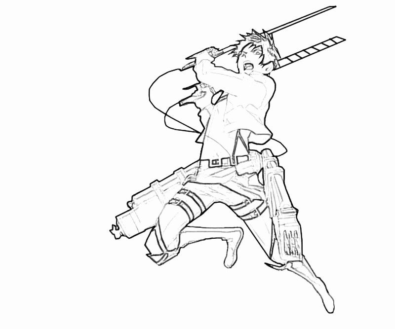 Attack On Titan Coloring Page Best Of Eren Jaeger attack | New year coloring  pages, Dream catcher coloring pages, Golden state warriors colors