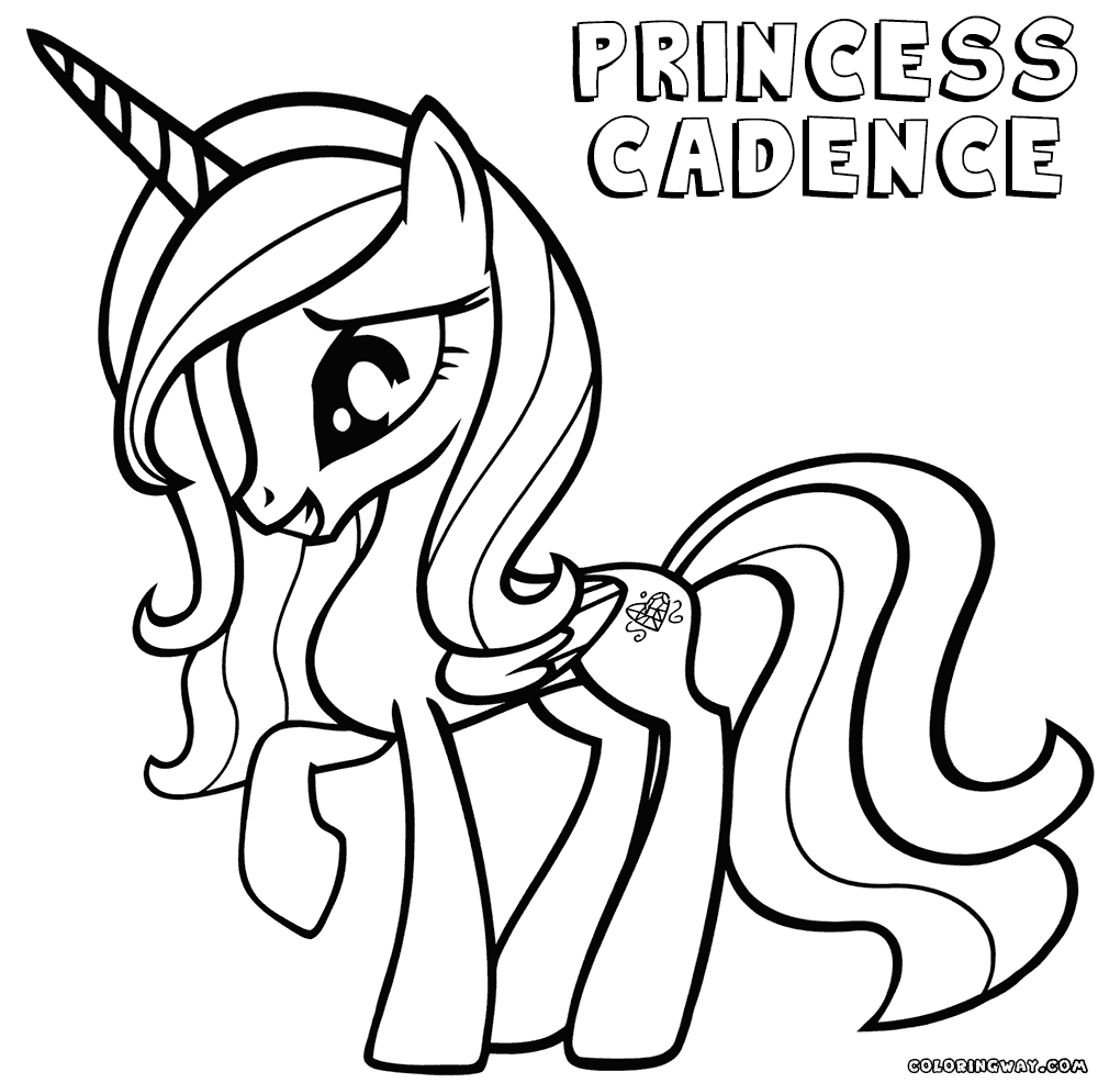 Princess Cadence Coloring Pages Coloring Pages To Download And Print - ...