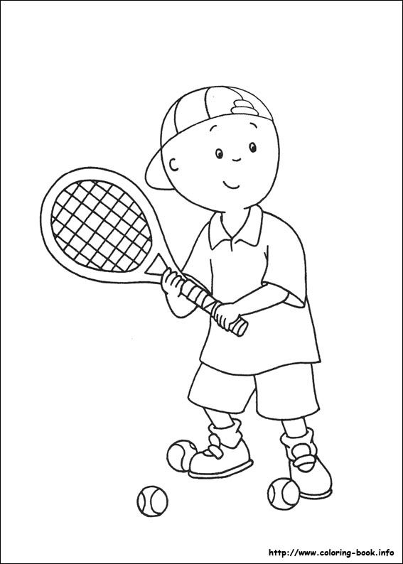Tennis | Coloring pages for kids, Kids coloring books, Coloring books