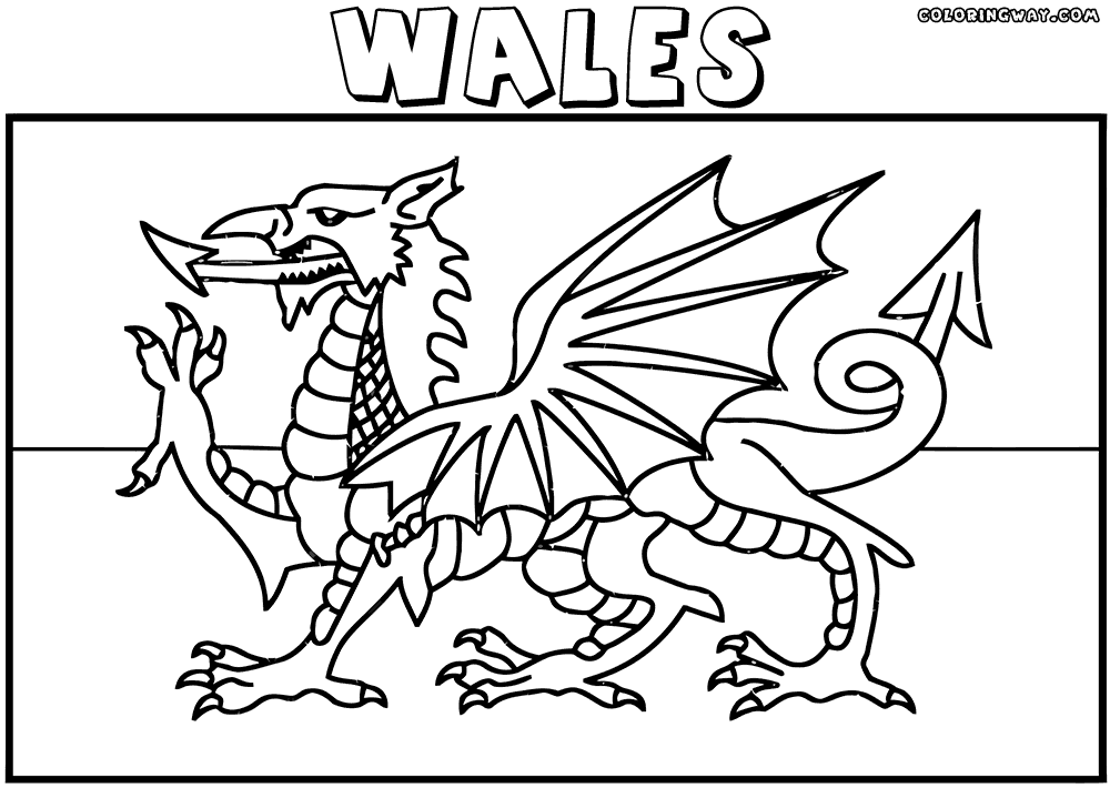 England Flag coloring pages | Coloring pages to download and print