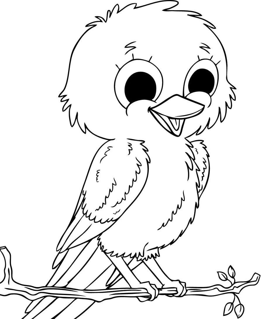 Coloring Pages To Print Robin Bird For Kids Tweety Printable Christmas –  Approachingtheelephant