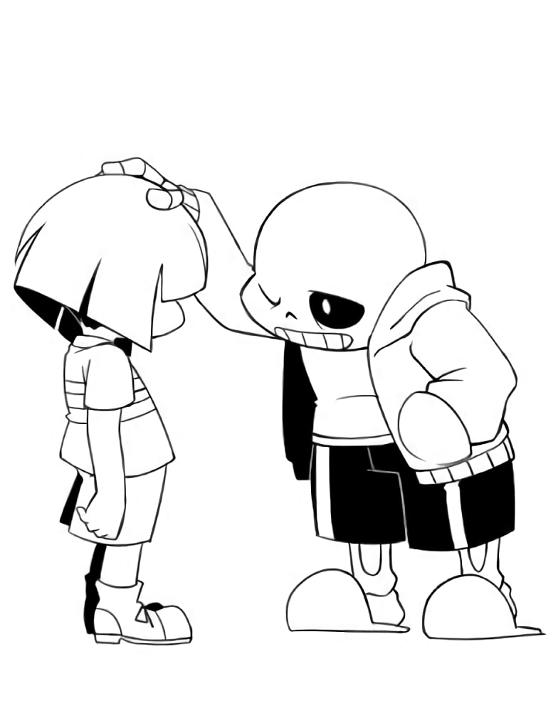 undertale-coloring-pages-print-and-color -com-sanstale_010-amazing-photo-inspirationstake-papyrus - Online Coloring  Pages