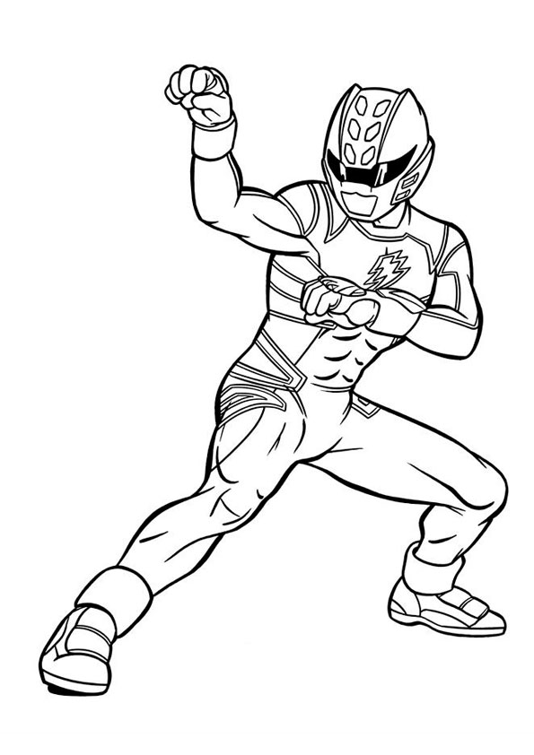 Coloring Pages | Power Rangers Coloring Page for Kids
