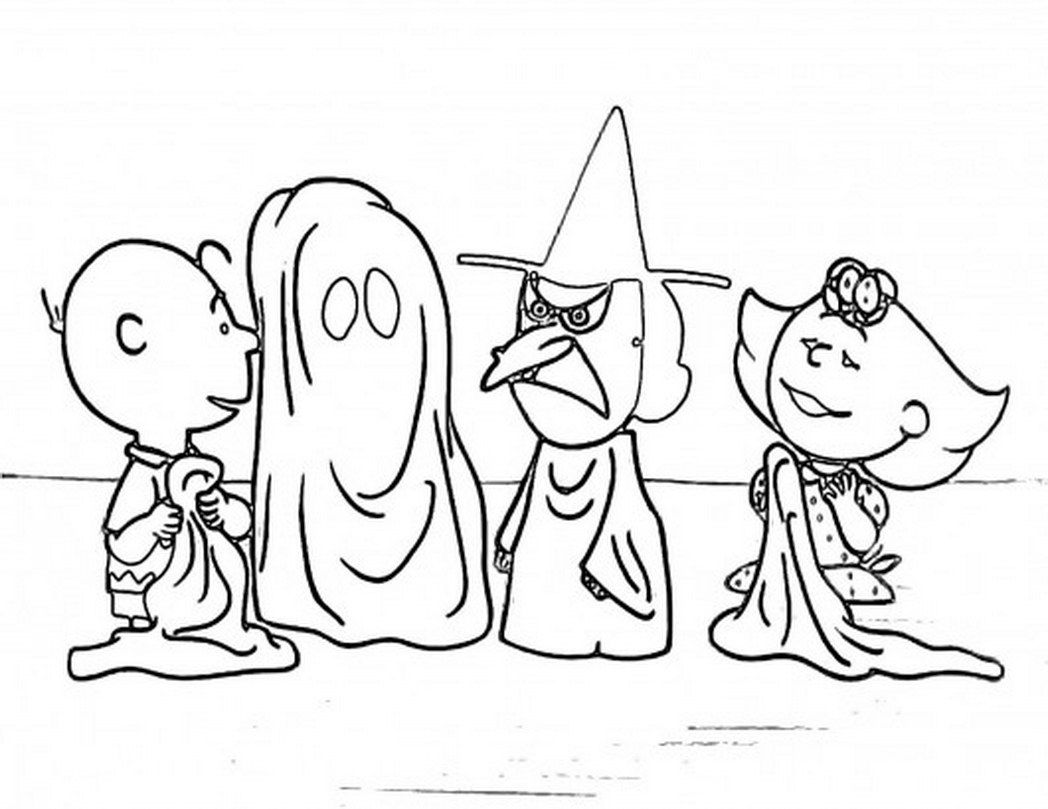 Charlie Brown Snoopy Christmas Coloring Pages - Coloring Pages For ...