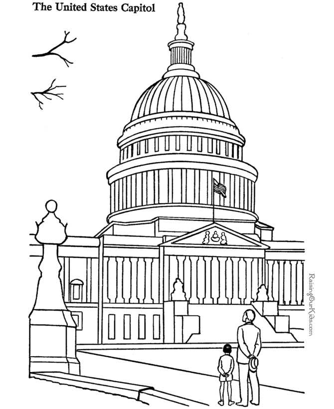 Washington, DC coloring pages | Traveling with Family | Pinterest ...