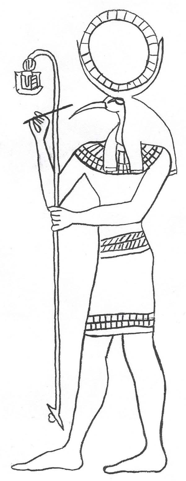Egyptian God Coloring Pages - Coloring Home