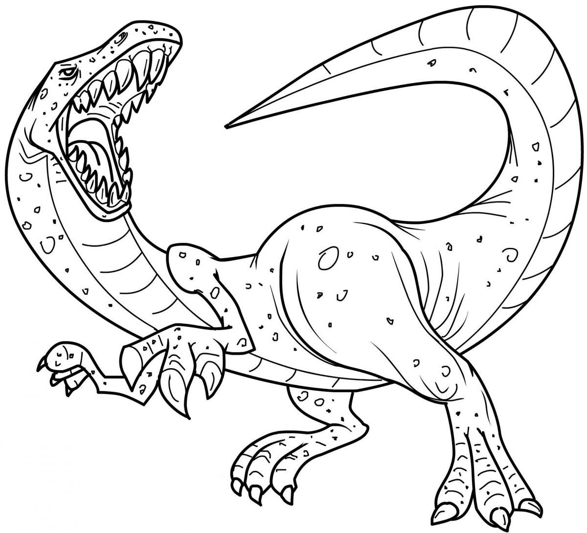 Dinosaurs For Kids - Coloring Pages for Kids and for Adults