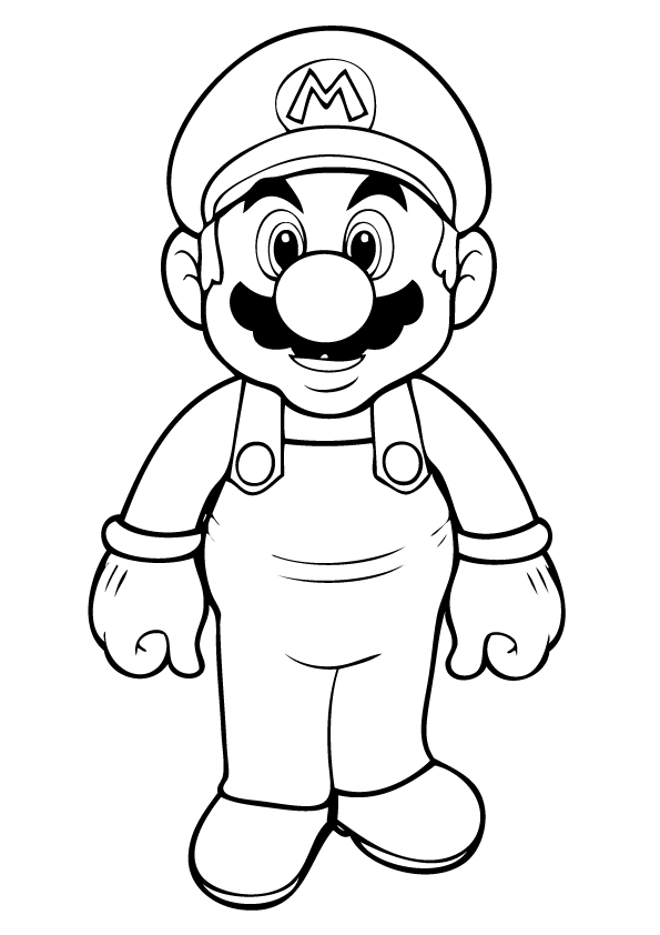 Printable Super Mario Coloring Pages - Toyolaenergy.com