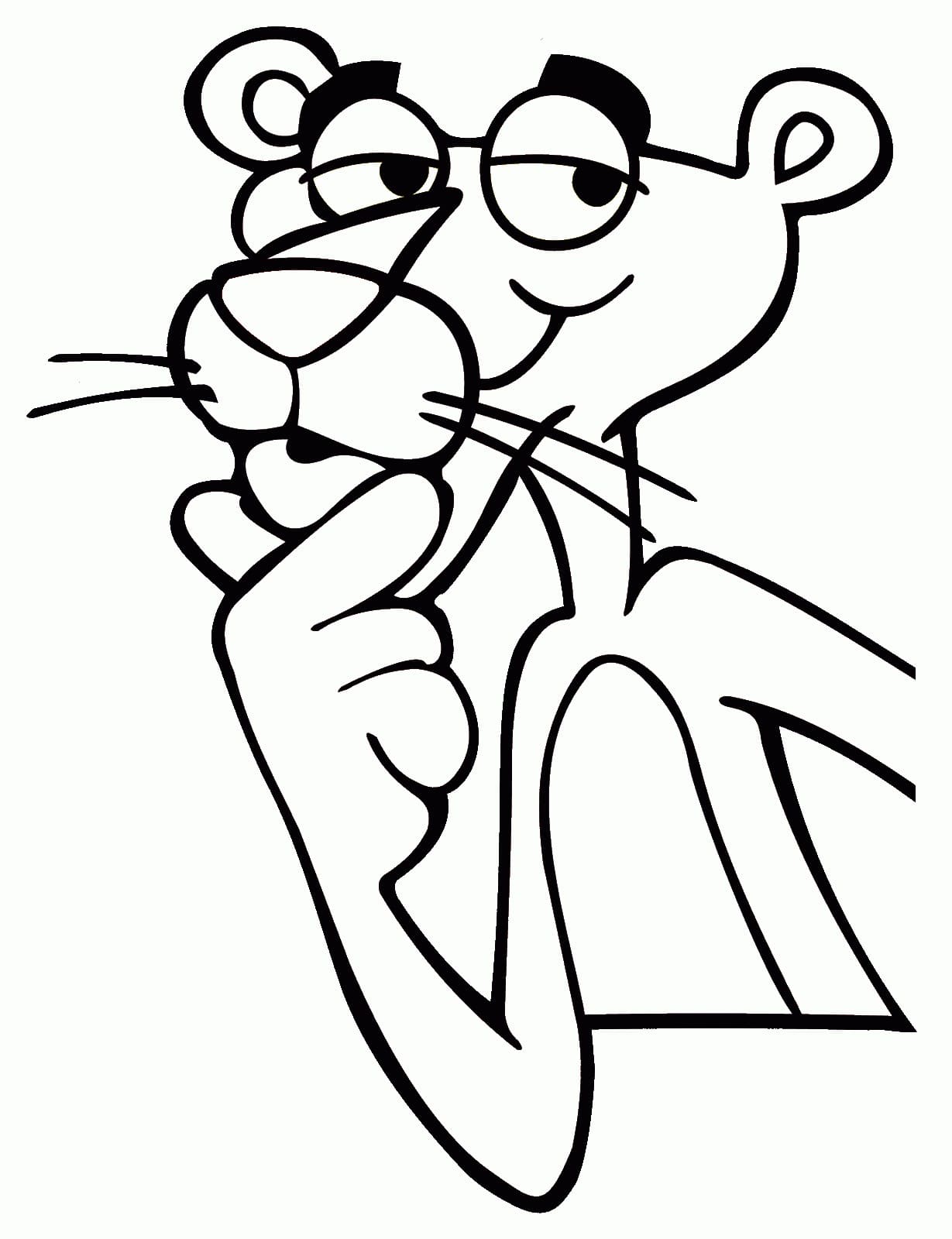 Pink Panther coloring pages | Download and print for kids