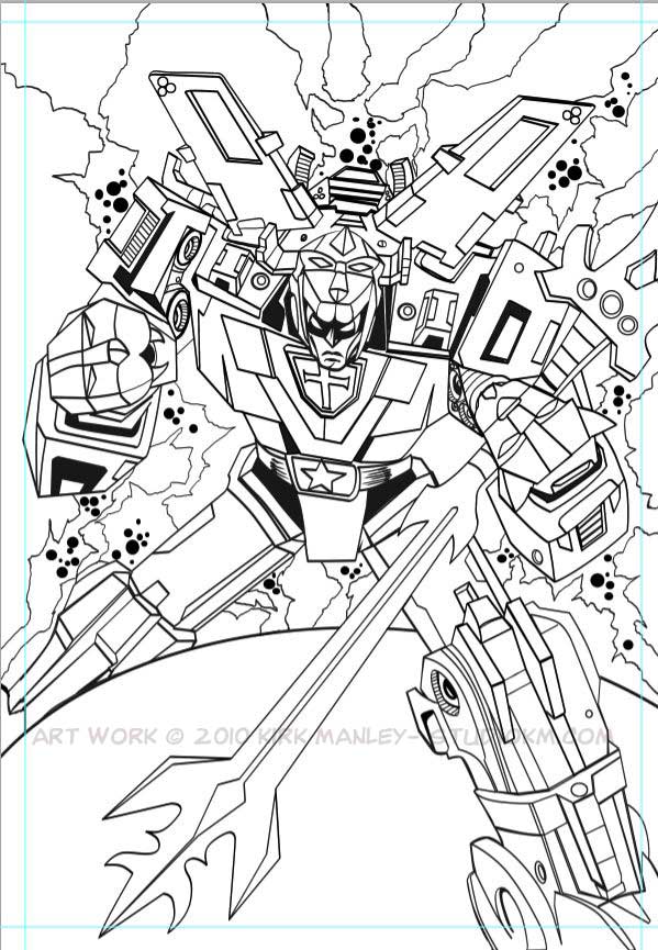 Voltron Coloring Pages - Coloring Home