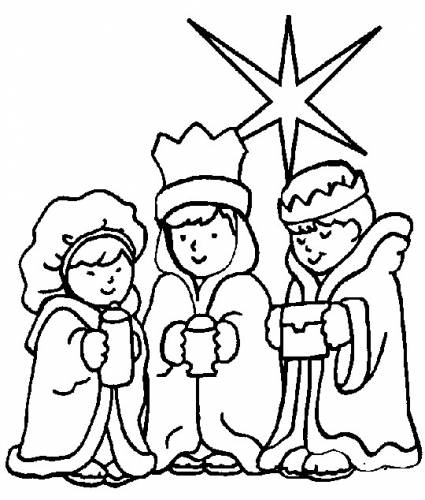 Free Printable Christmas Coloring Pages Religious - CartoonRocks.com