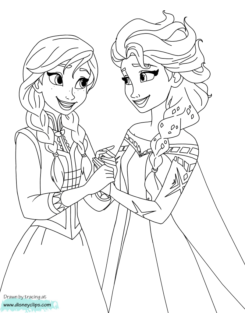 Frozen 2 Coloring Pages - Coloring Home