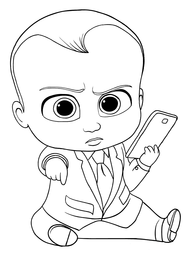 Boss Baby Coloring Pages - Best Coloring Pages For Kids