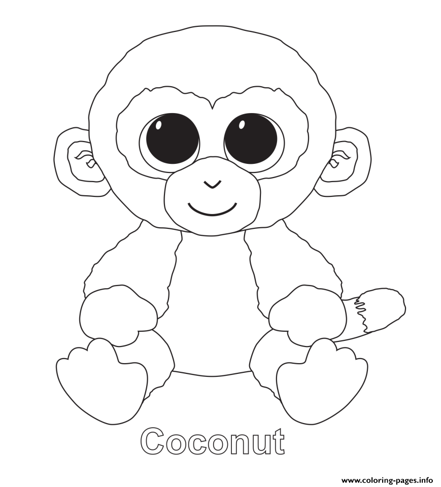 Coloring Book : Free Beanie Boo Coloringages Torintrintables ...