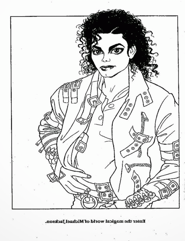 Coolest michael jackson bad coloring pages - Colouring Pages ...