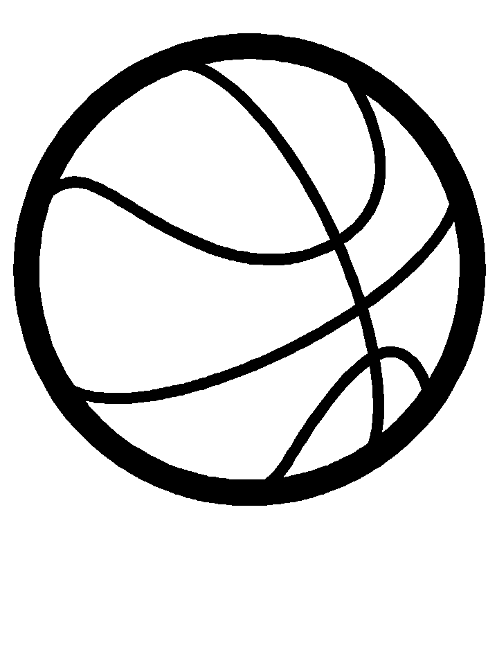 Basketball Ball Coloring Pages | Sport Coloring pages of ...