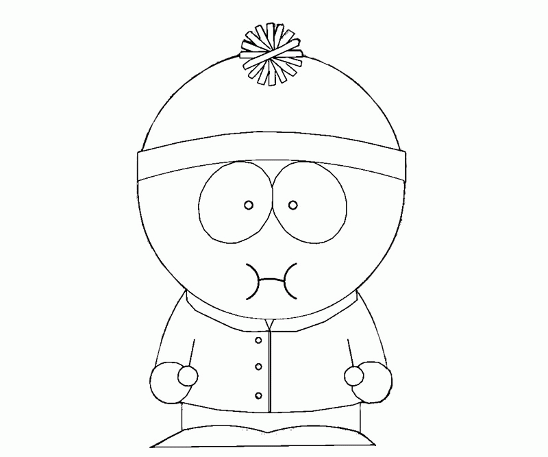 South Park Coloring Page - Coloring Pages for Kids and for Adults