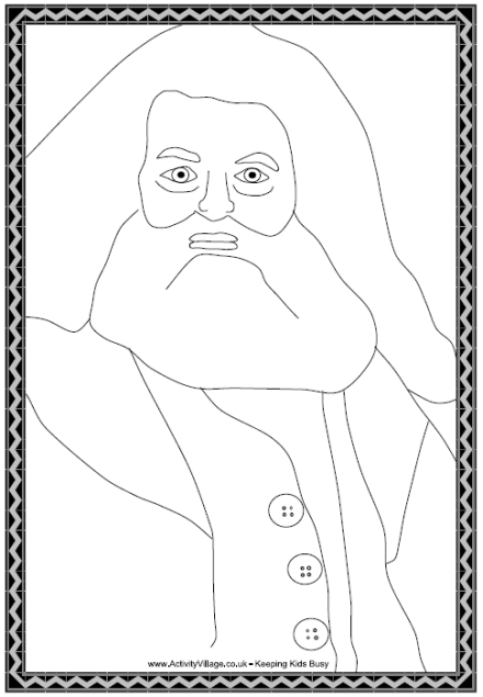 Hagrid Colouring Page | Harry potter coloring pages, Harry potter colors, Coloring  pages