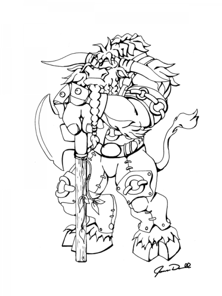 Drawings Warcraft (Video Games) – Printable coloring pages