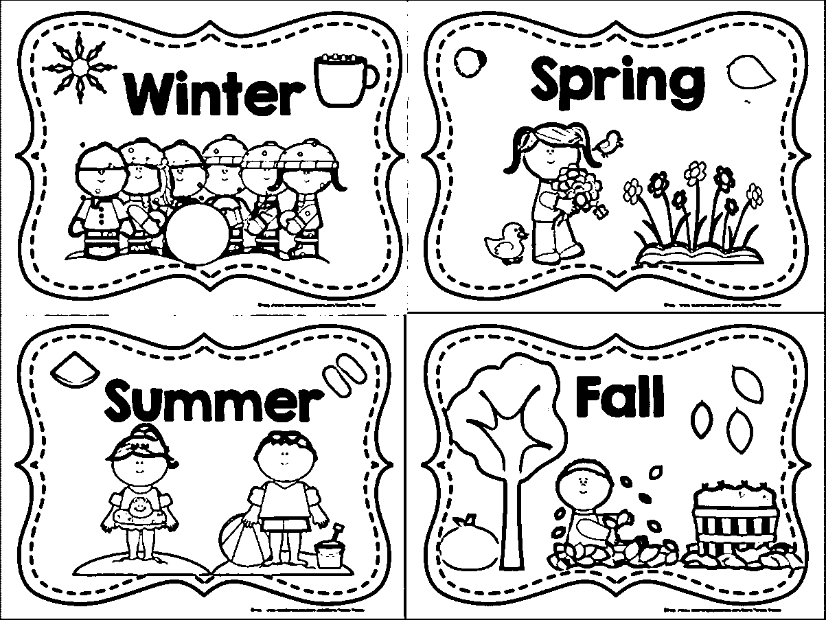4-Seasons-Coloring-Page-WeColoringPage-3 - Wecoloringpage | Seasons  worksheets, Coloring pages winter, Fall coloring pages