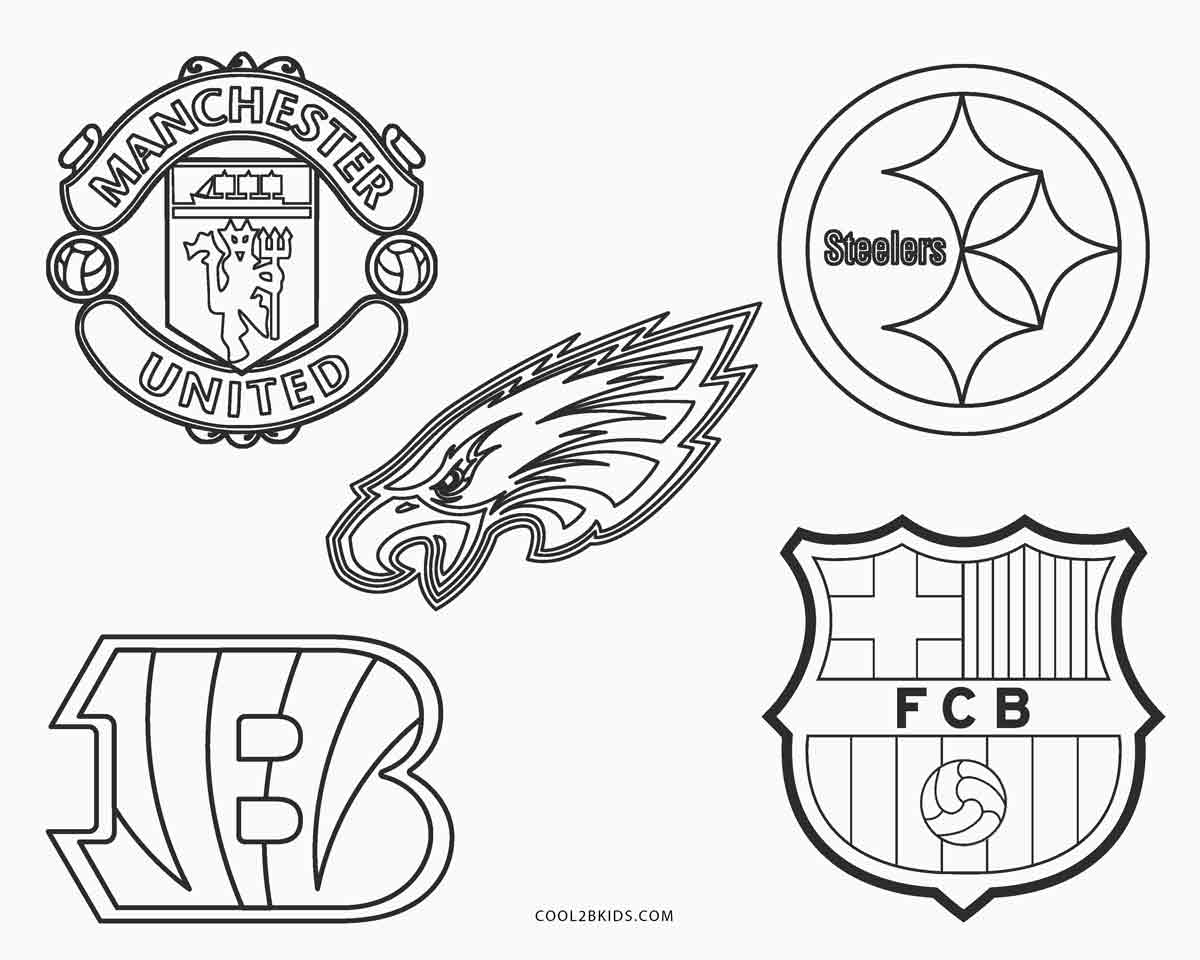 sports teams coloring pages